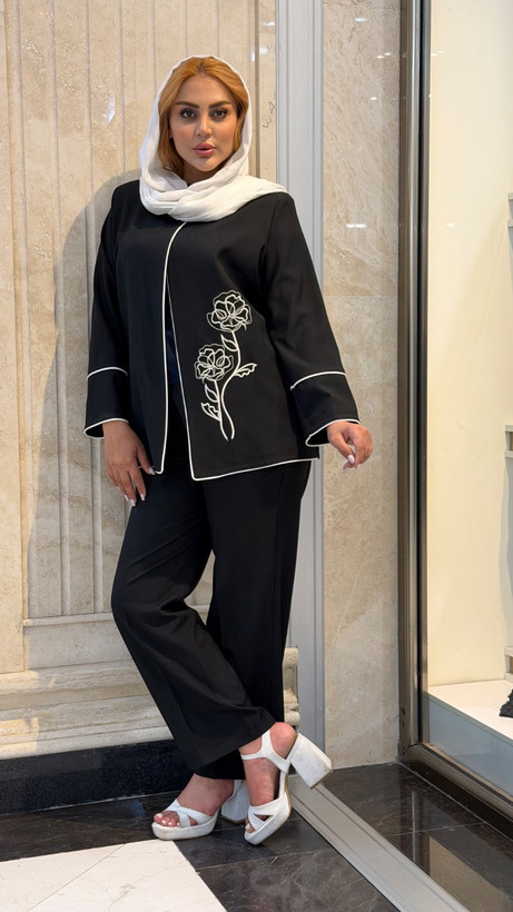 کت و شلوار اسپورت گلدوزی شده